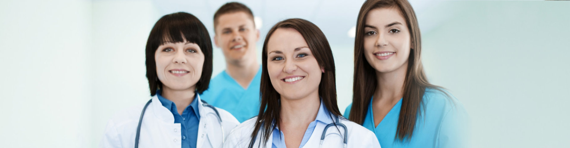 a group of medical team smiling